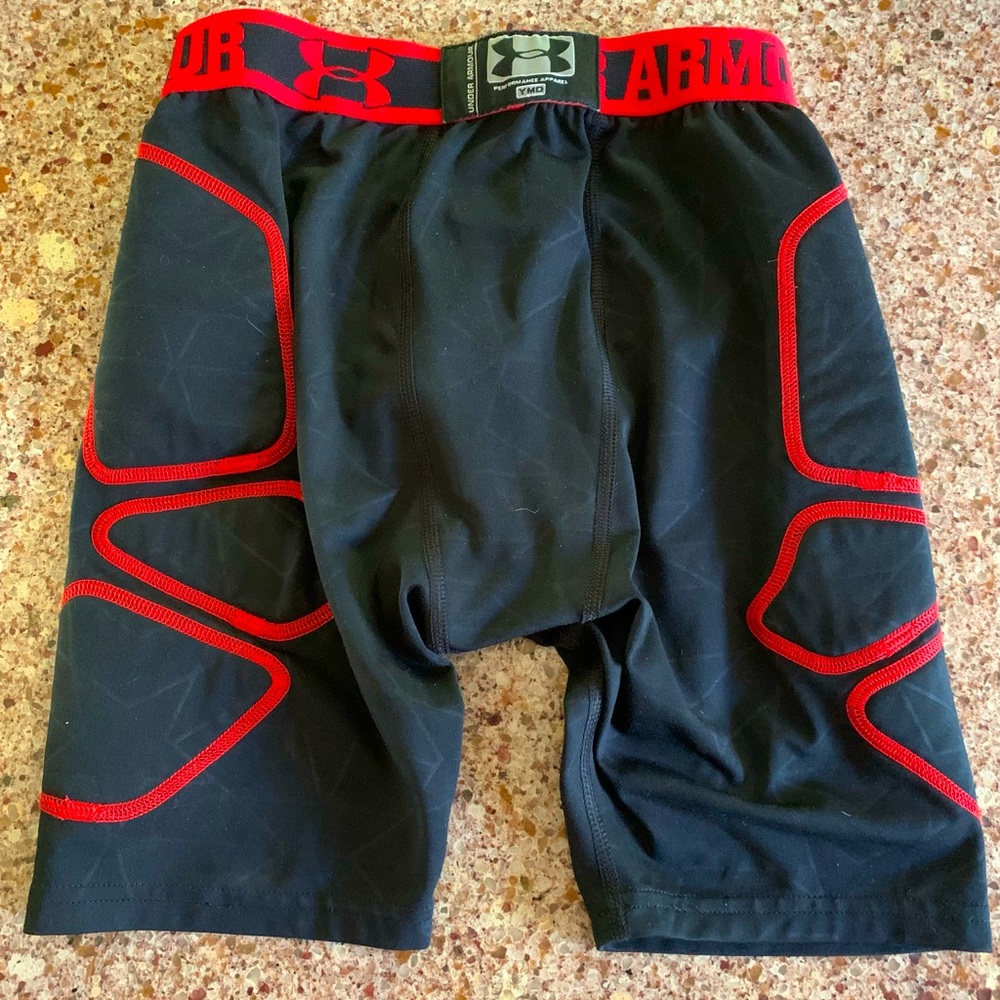 Under Armour Youth M baseball sliding shorts